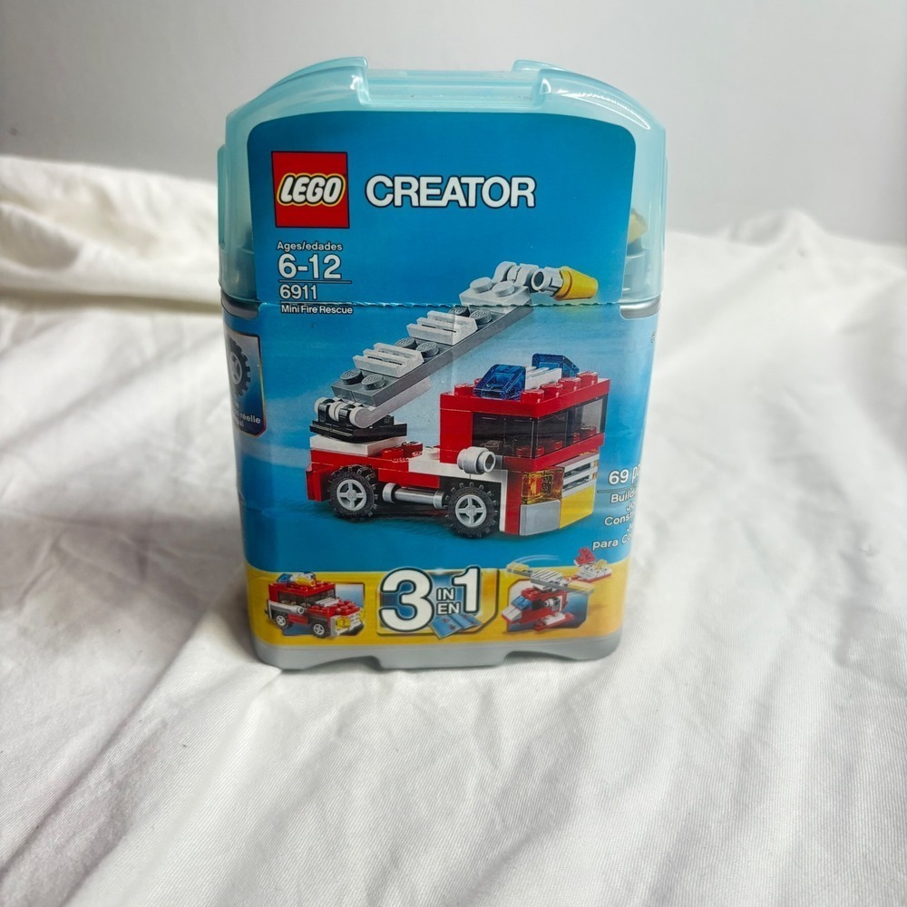 LEGO Creator 6911 Mini Fire Rescue 3 in 1 Building Toy Set, Ages 6 to 12 - Picture 1 of 8